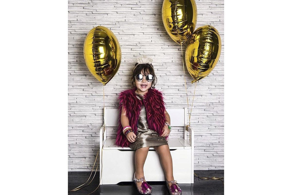Mini Melissa Aranha Popsicle Clear Glitter/Purple - Kids Kicks Pty Ltd