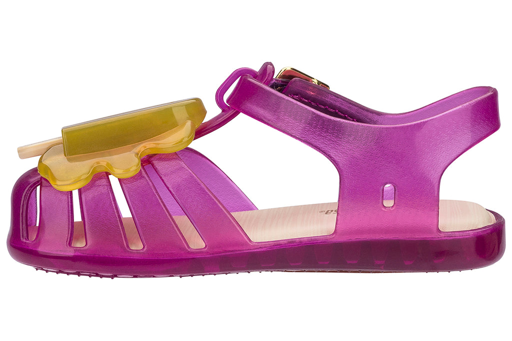Mini Melissa Aranha Popsicle Purple/Yellow - Kids Kicks Pty Ltd