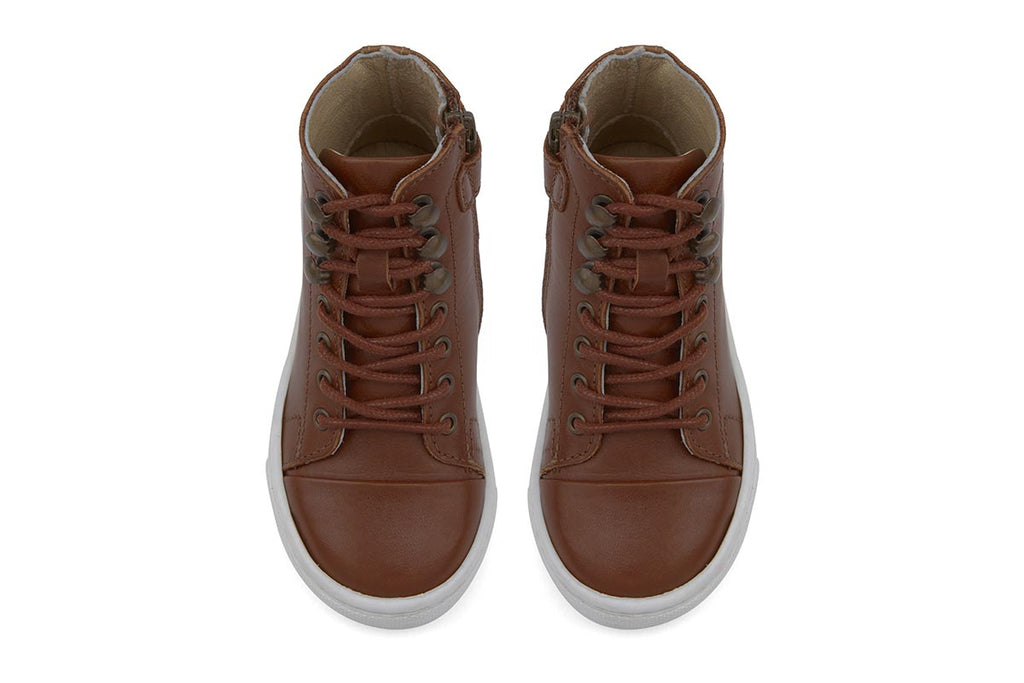 Young Soles Henry Boots Chestnut Brown - Kids Kicks Pty Ltd